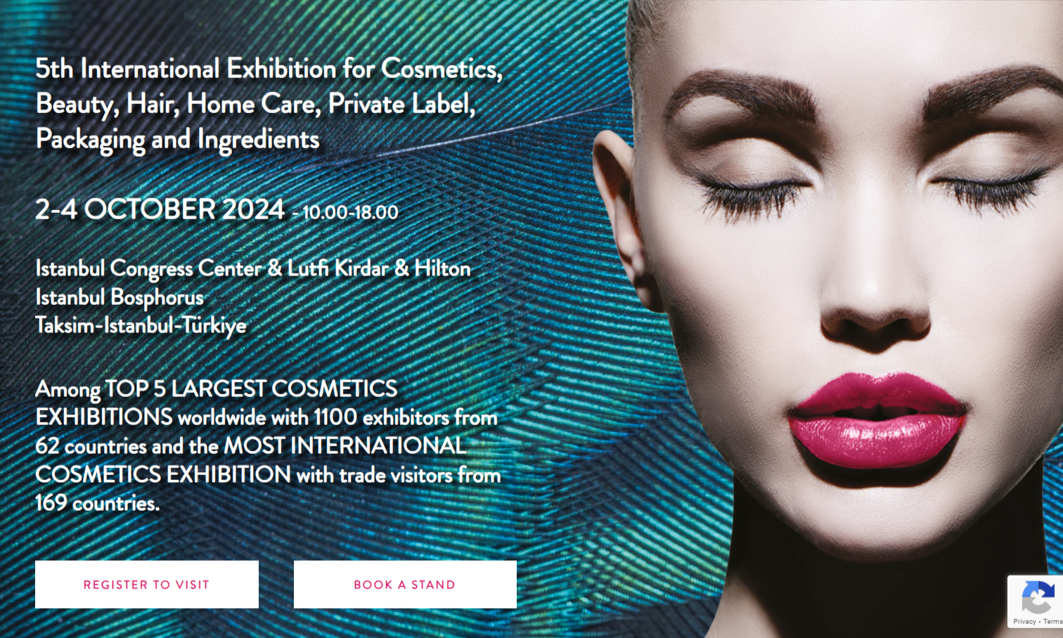 5th International Exhibition for Cosmetics, Beauty, Hair, Home Care, Private Label, Packaging and Ingredients