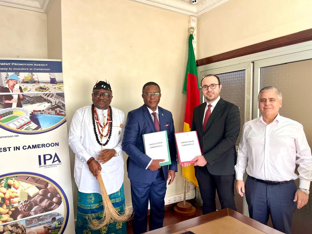 CIMPOR Global and Government of Cameroon Seal €60 Million Gypsum Factory Deal in Kribi: A Landmark Achievement for CTBC