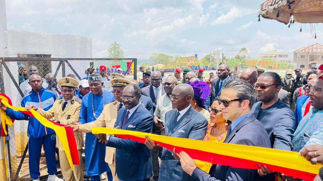 Minister of Sports and Physical Education inaugurates TiKA renovated Dschang Multisports Complex